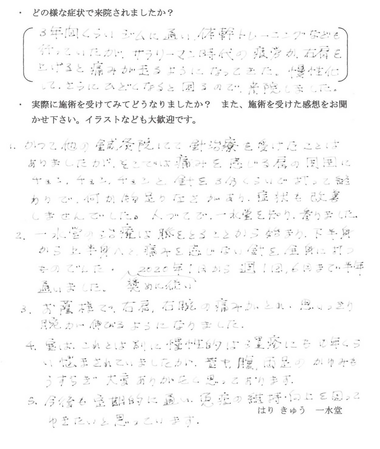 緑区千葉市40代女性鍼灸