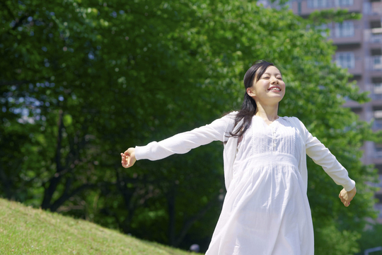 息苦しくて上手く呼吸が出来ない