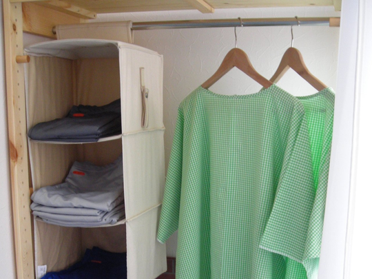 着替えについて