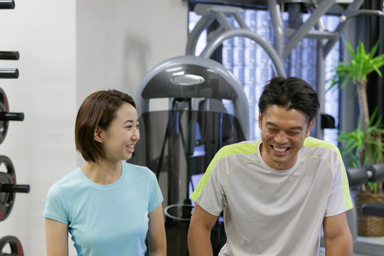 ももの裏のストレッチ