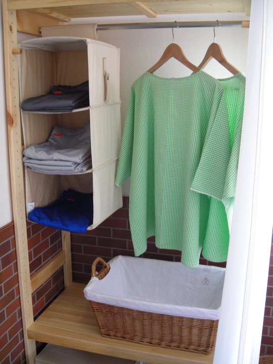 千葉市鍼灸一水堂更衣室